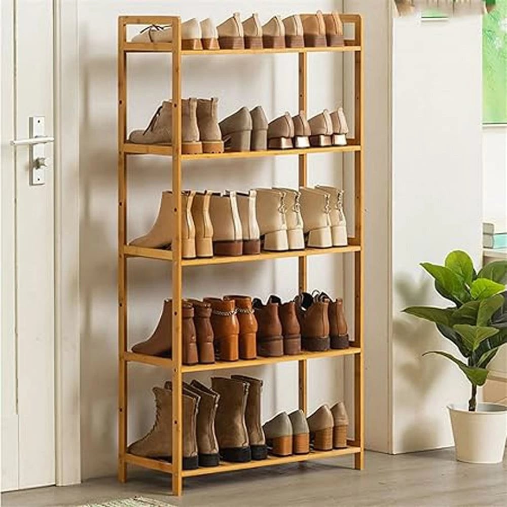 Raft këpucësh Nextdeco Bamboo 5 nivele