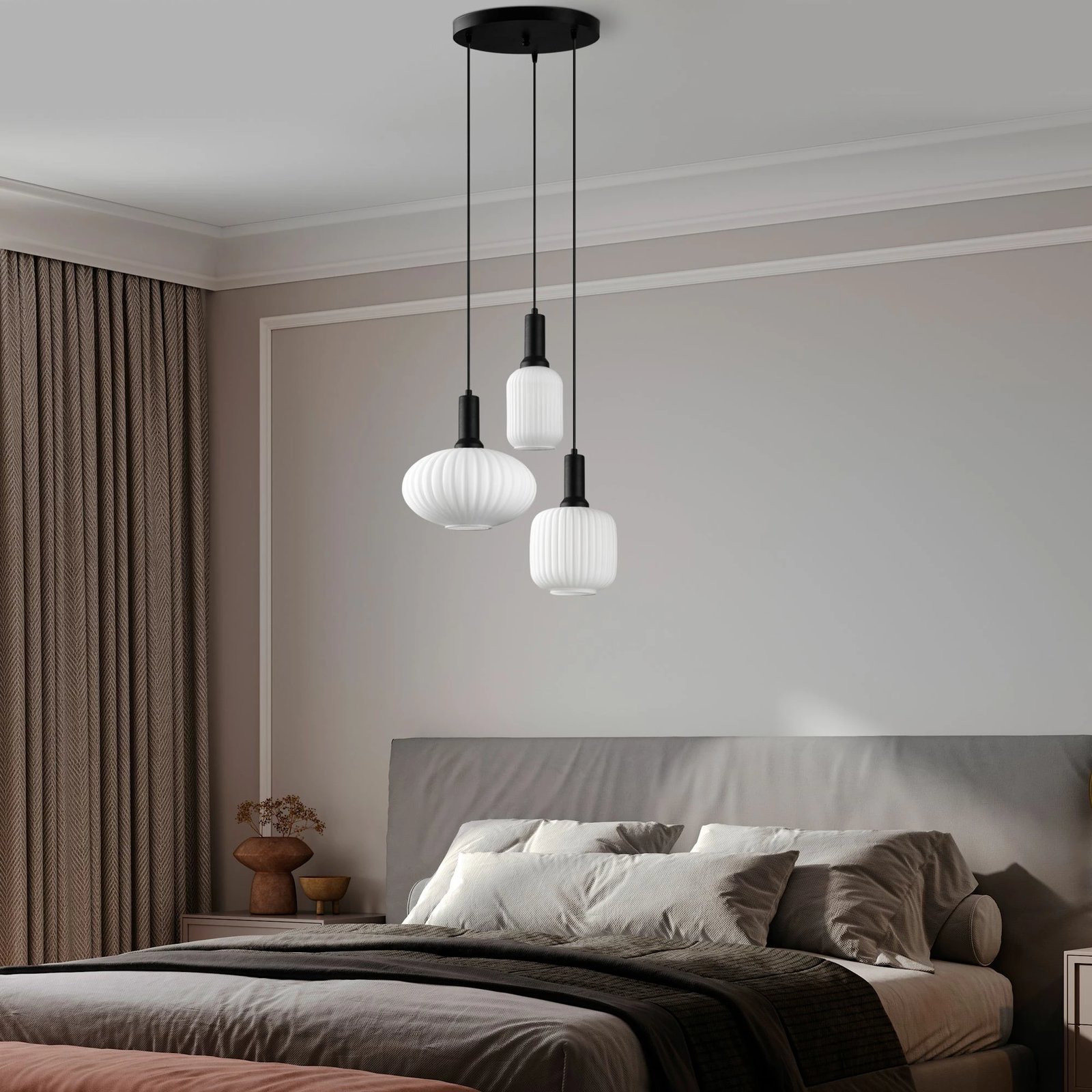 Llambë tavani Opviq, Asker - 15202, e zezë