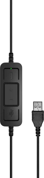 Kufje Profesionale për PC/Softphone  EPOS SC 60 - USB, e zeze