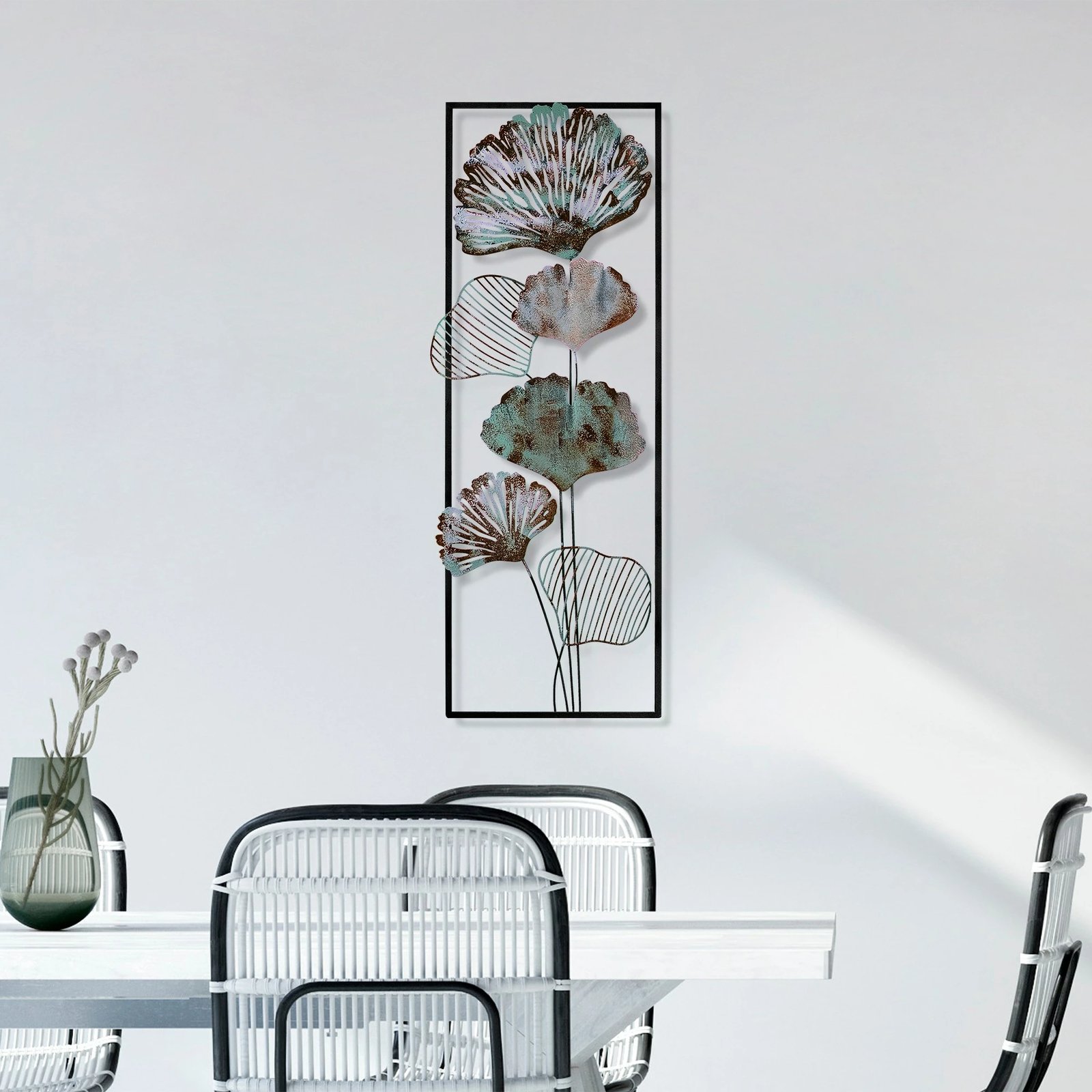 Aksesor dekorativ metalik për mur Wallity, Fig 2