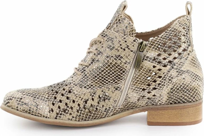 Çizme të shkurta Potocki për femra, bezhë