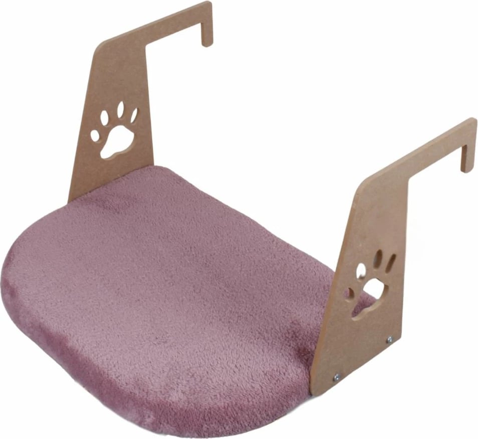 Shtrat për mace, Paws & Whiskers, Riana, ngjyrë rozë e zbehtë