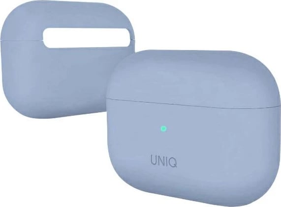 Mbështjellës UNIQ Lino për AirPods Pro, silikon, kaltër