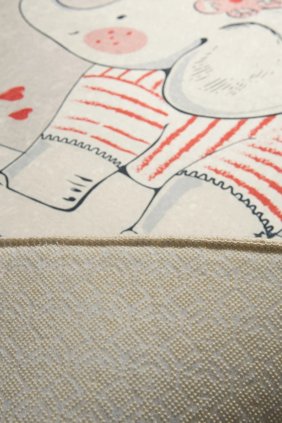 Qilim për fëmijë, 140x190cm, Conceptum Hypnose, Lovely - gri