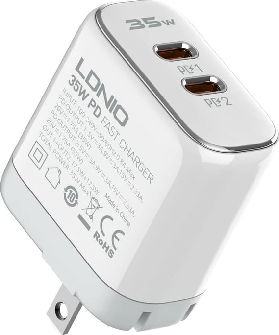 Karikues LDNIO A2528C (Bardhë)