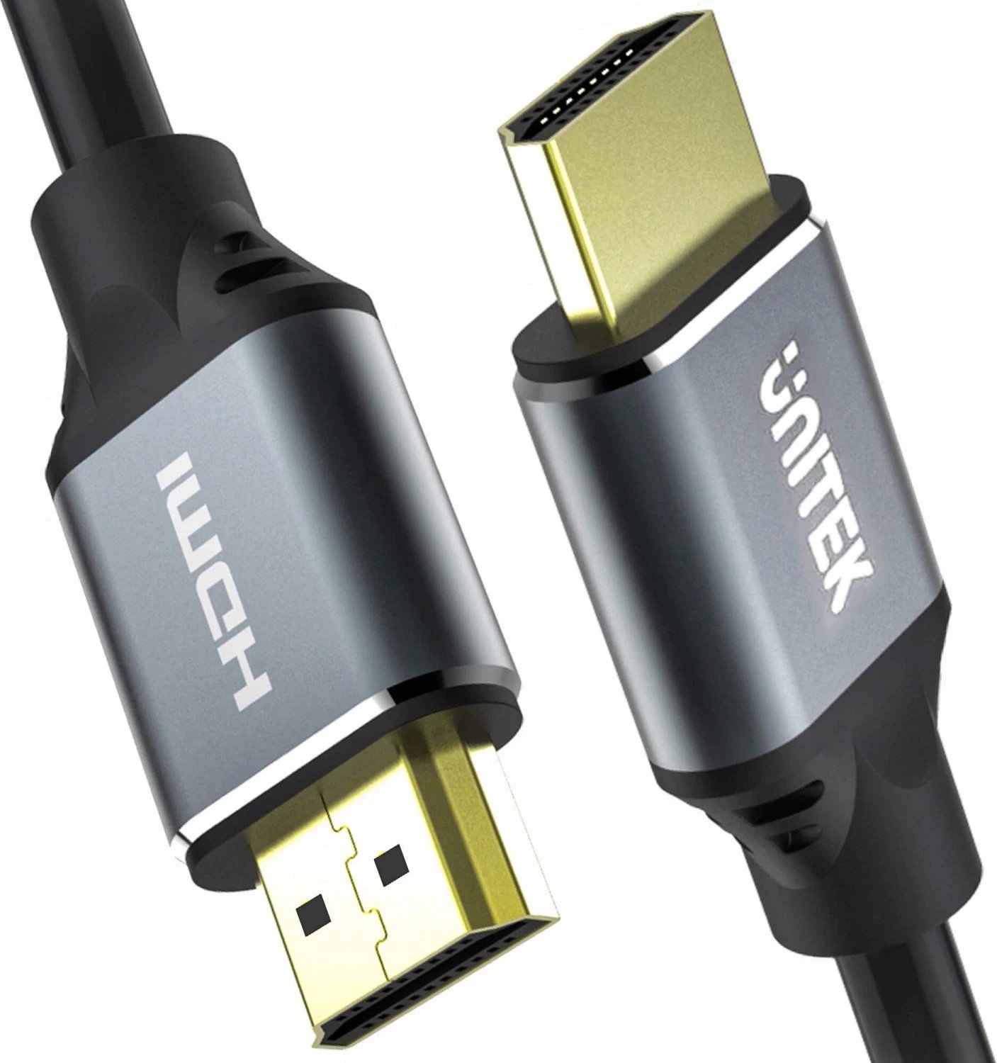 Kabllo HDMI Unitek, e zezë-argjendtë