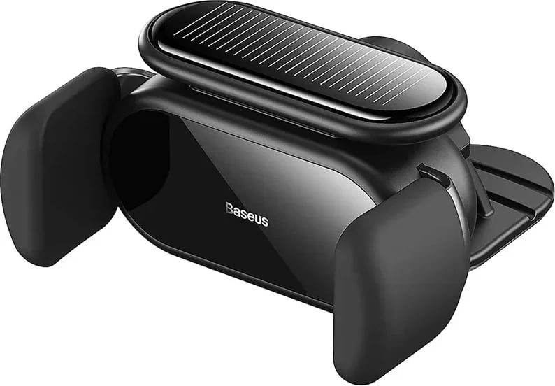 Mbështjellës Baseus Steel Cannon Pro, për veturë, me karikues diellor, i zi