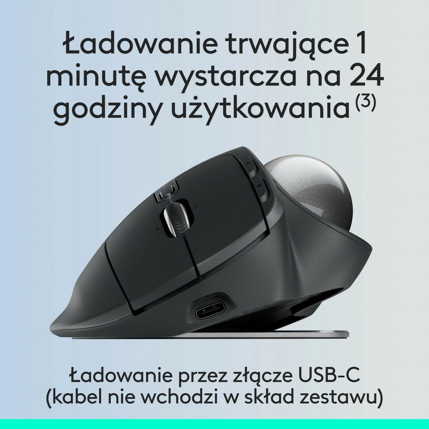 Maus ergonomik Logitech MX Ergo S, i zi