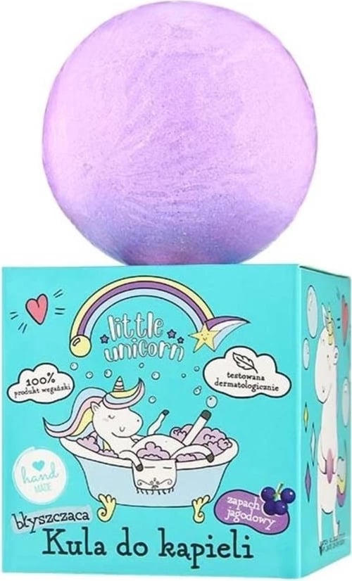 Bombë për banjë për fëmijë Little Unicorn Jagoda 165g