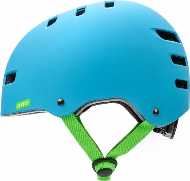 Helmetë për biçikletë Meteor, unisex, blu