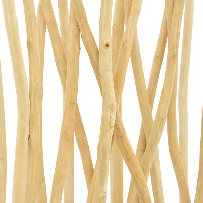 Ndarëse dhome dekorative Jati, dru tik natyral, 60x20x190cm