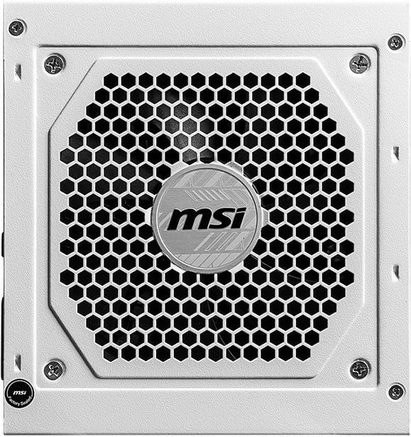 Furnizim me energji modular, MSI, MAG A850GL PCIE5, 850W 80 PLUS Gold ATX 3.0 PCIe 5.0, e bardhë