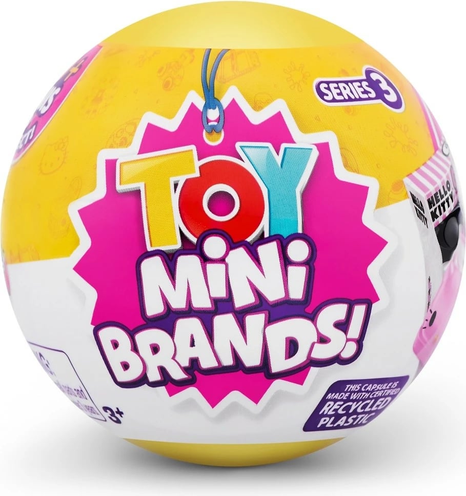 Lodër surprizë ZURU 5 Surprise Mini Brands Series 3, 1 copë
