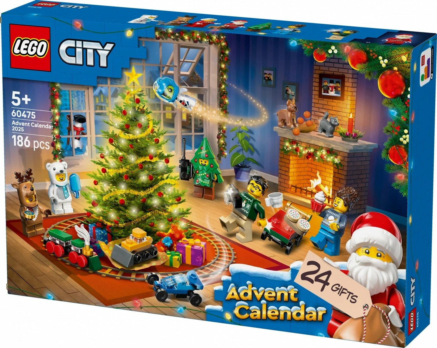 Set lodrash LEGO City Advent Calendar 60475, 186 pjesë, për fëmijë, shumëngjyrësh Set lodrash LEGO City Advent Calendar 60475, 186 pjesë, për fëmijë, shumëngjyrësh