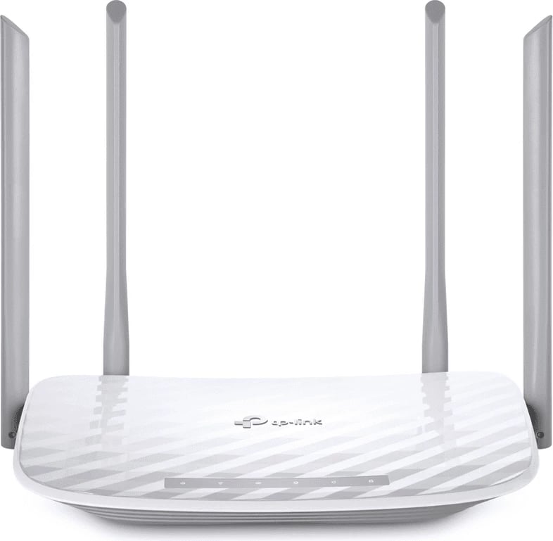 Router Wi‑Fi, TP‑Link, Archer C50, AC1200 dual‑band, 4 antena të jashtme, Black