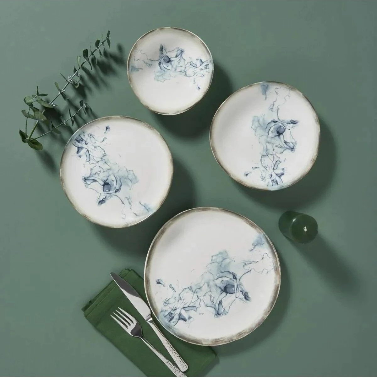 Set enësh për drekë (24 copë), Hermia, GBSRD24KY41023178