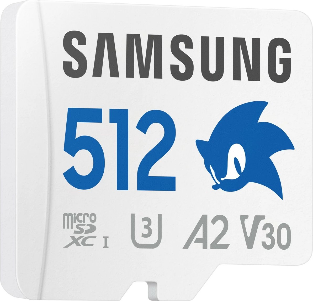 MicroSDXC Samsung MB-MD512S 512GB Sonic, Class 10, UHS-I, bardhë