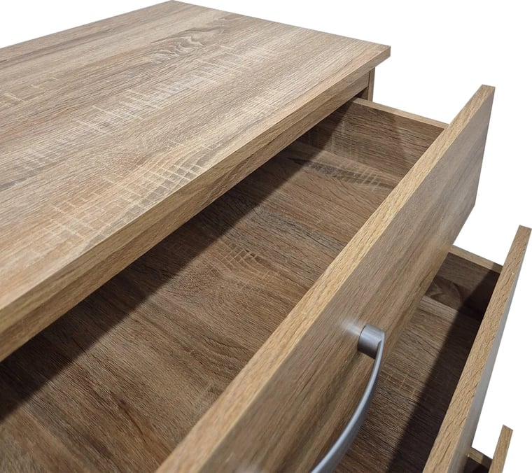 Komodë Athos, ngjyrë sonoma, 80x40x79cm