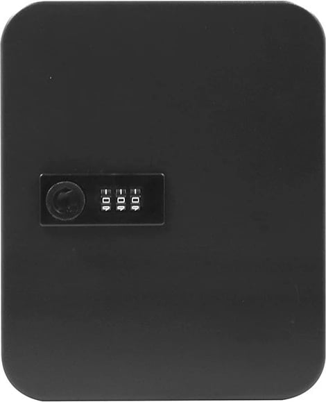 Kuti çelësash, Tracer, TRASEJ47646, 20 grepa, bravë mekanike me kombinim 3-shifror, 22 x 16 x 7.5 cm, e zezë