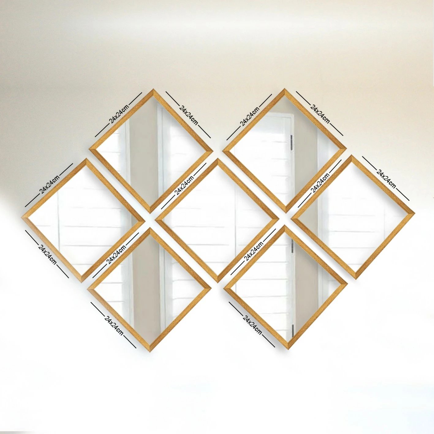 Set pasqyrash (7 copë), Wallity, SETAYNA_022