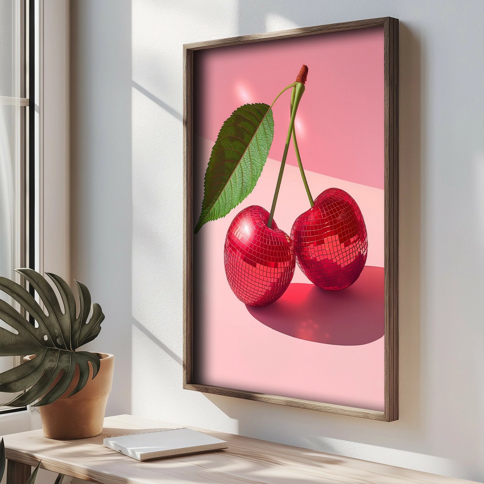 Pikturë dekorative me kornizë MDF, Wallity, TUN103-XL, shumëngjyrëshe, 50x70x3.5cm