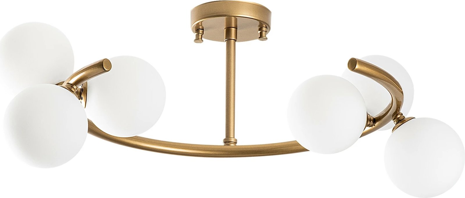 Llambë tavani Opviq, Luminar - 14141, ngjyrë ari, 55x50x30cm