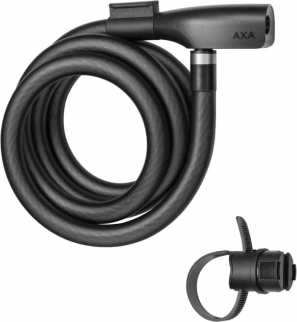 Kabëll sigurie për biçikletë Yakimasport, i zi