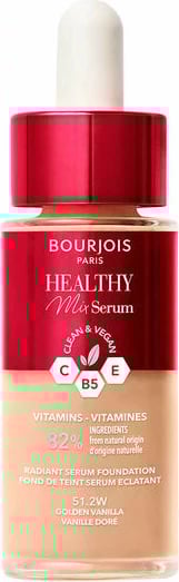 Fondatinë-serum Bourjois Healthy Mix Serum 51.2W Golden Vanilla 30ml