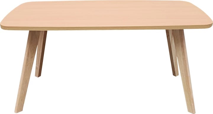 Tavolinë kafeje Komela, MDF, ngjyrë natyrale, 100x48x45cm