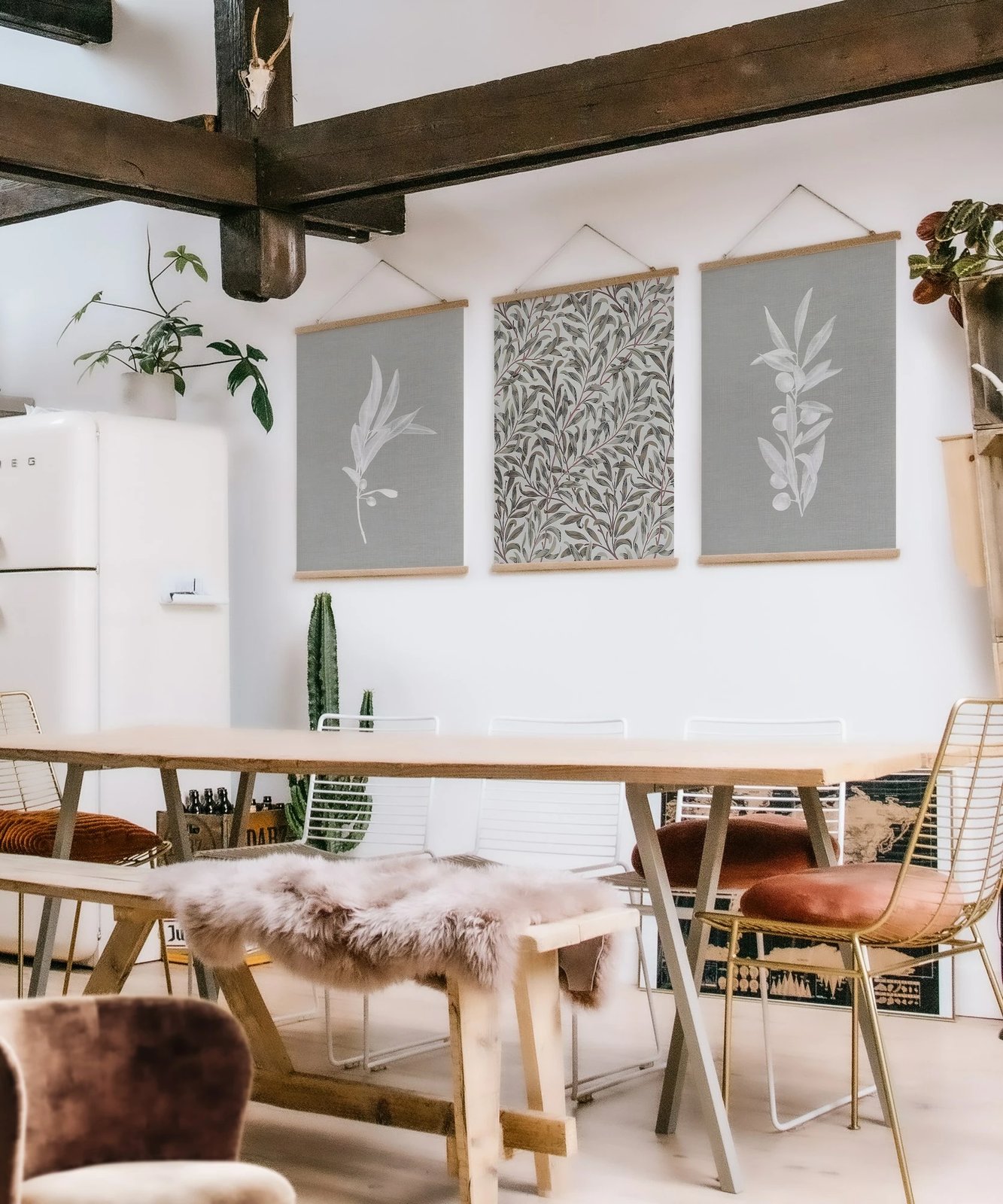 Pikturë dekorative me kornizë (3 copë), Wallity, SRG08