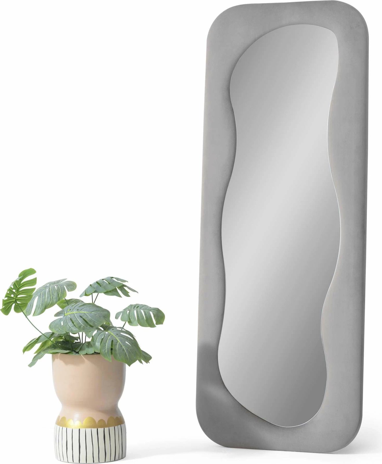 Pasqyrë e gjatë Cheval, ngjyrë mink, Skye Decor