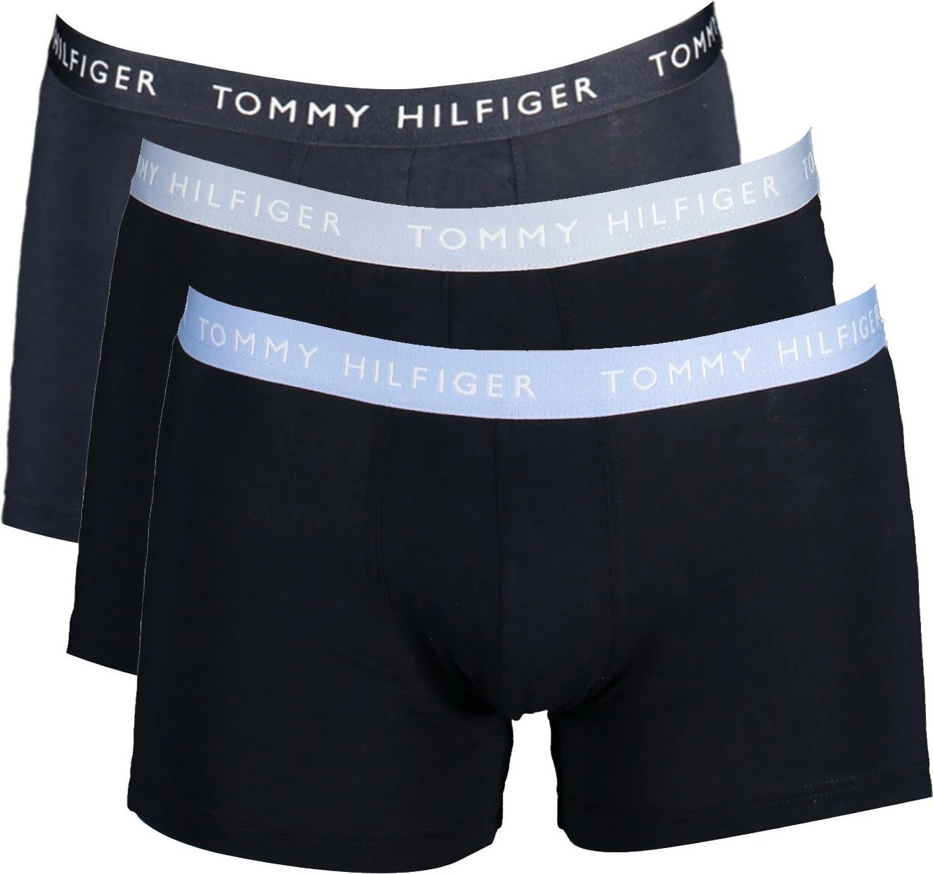 Të brendshme për meshkuj TOMMY HILFIGER tri-pack, të zeza