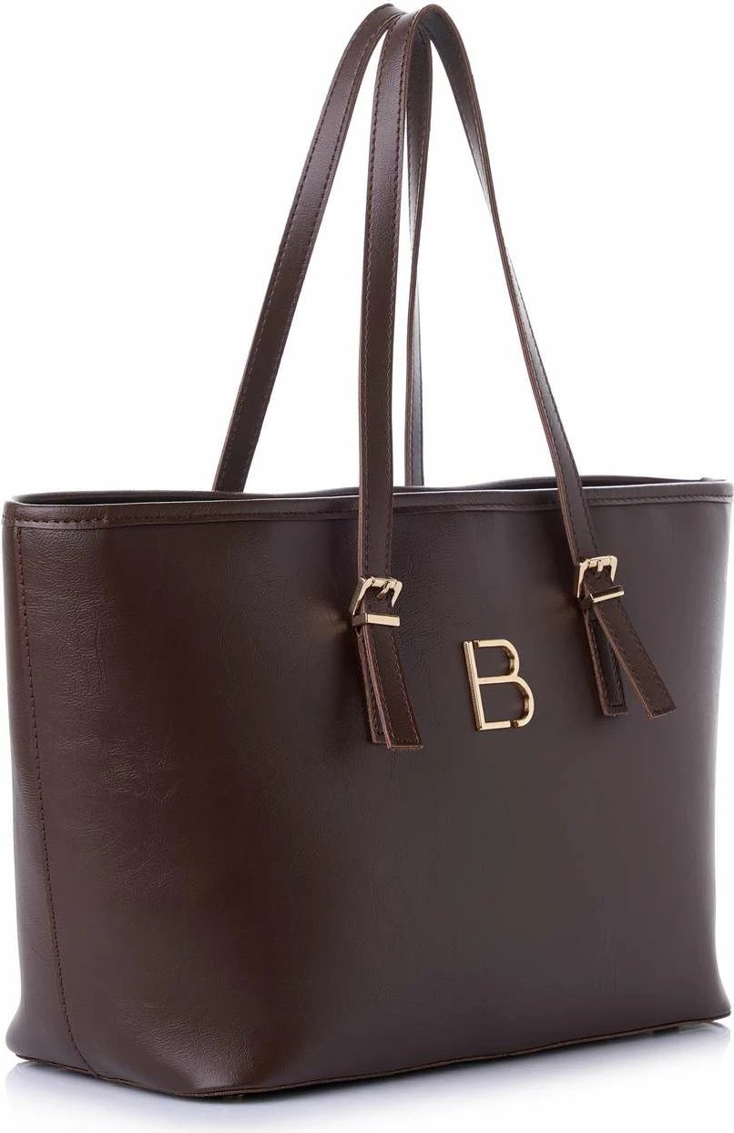 Çantë tote Lucky Bees, Aria, ngjyrë kafe