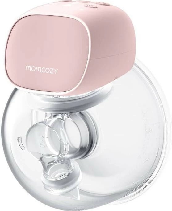 Pompa gjiri Momcozy S9 Pro, pa tela, rozë