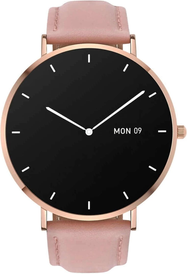 Smartwatch Garett Verona, 1.3" AMOLED, Bluetooth, Rozë