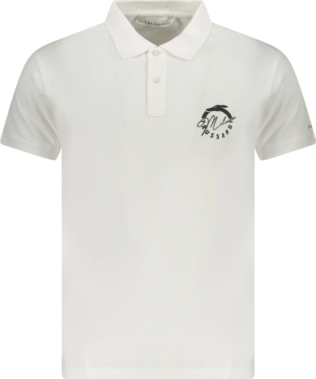 Polo për meshkuj TRUSSARDI, të bardhë