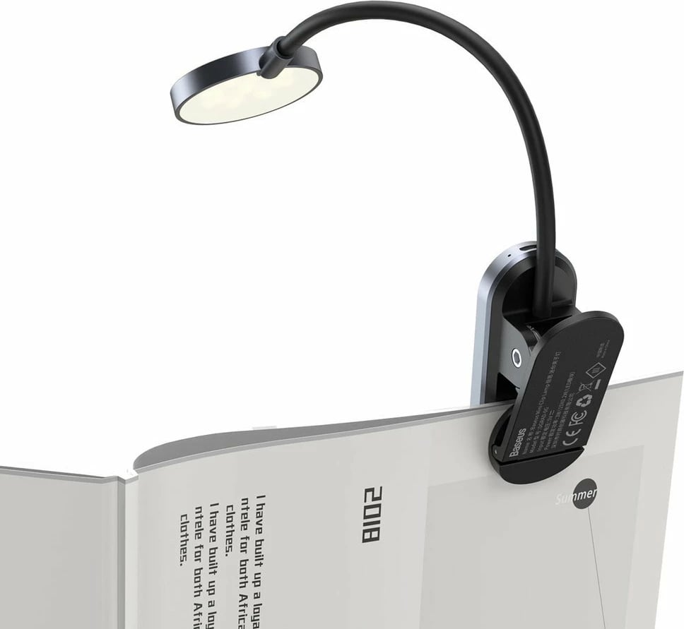 Llambë tavoline me klip Baseus DGRAD-0G, LED, 350mAh, Gri Llambë tavoline me klip Baseus DGRAD-0G, LED, 350mAh, Gri