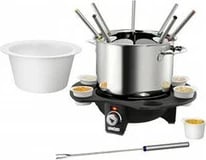 Set fondue UNOLD 48645, 8 persona, 1.5 L, i zi, argjendtë