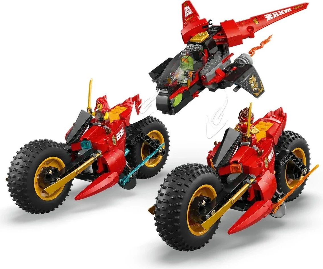 Set LEGO NINJAGO Ninja Combat Vehicle 71844 me 6 minifigura, 561 pjesë