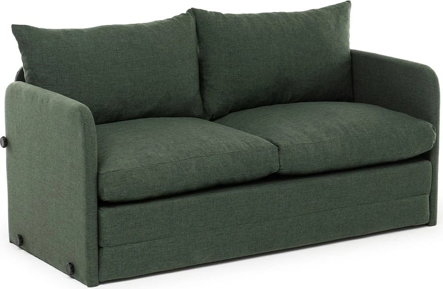 Divan-krevat dy ulës, ngjyrë e gjelbër, Saga XL, Atelier del Sofa