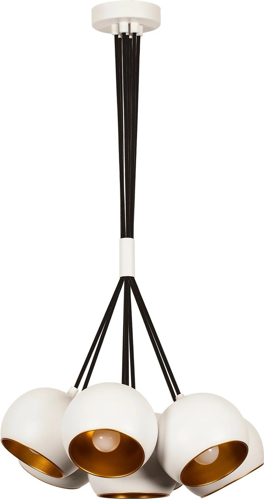 Llambë tavani Opviq, Sivani - MR-628, e bardhë dhe e artë