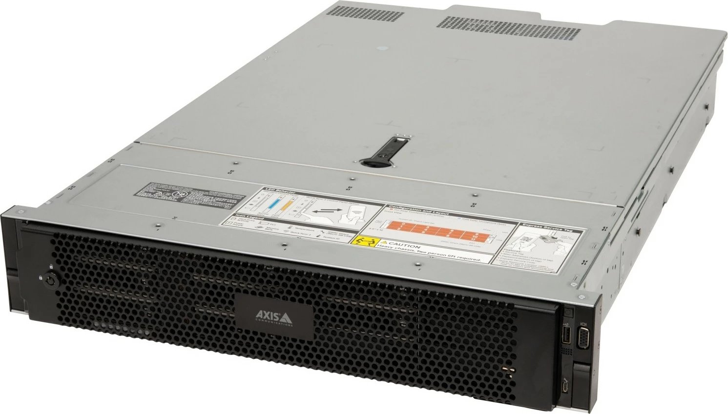 Server rrjeti Axis 02540-001, Windows 10 IoT Core, RAID, 2x LAN, 22.9kg, gri