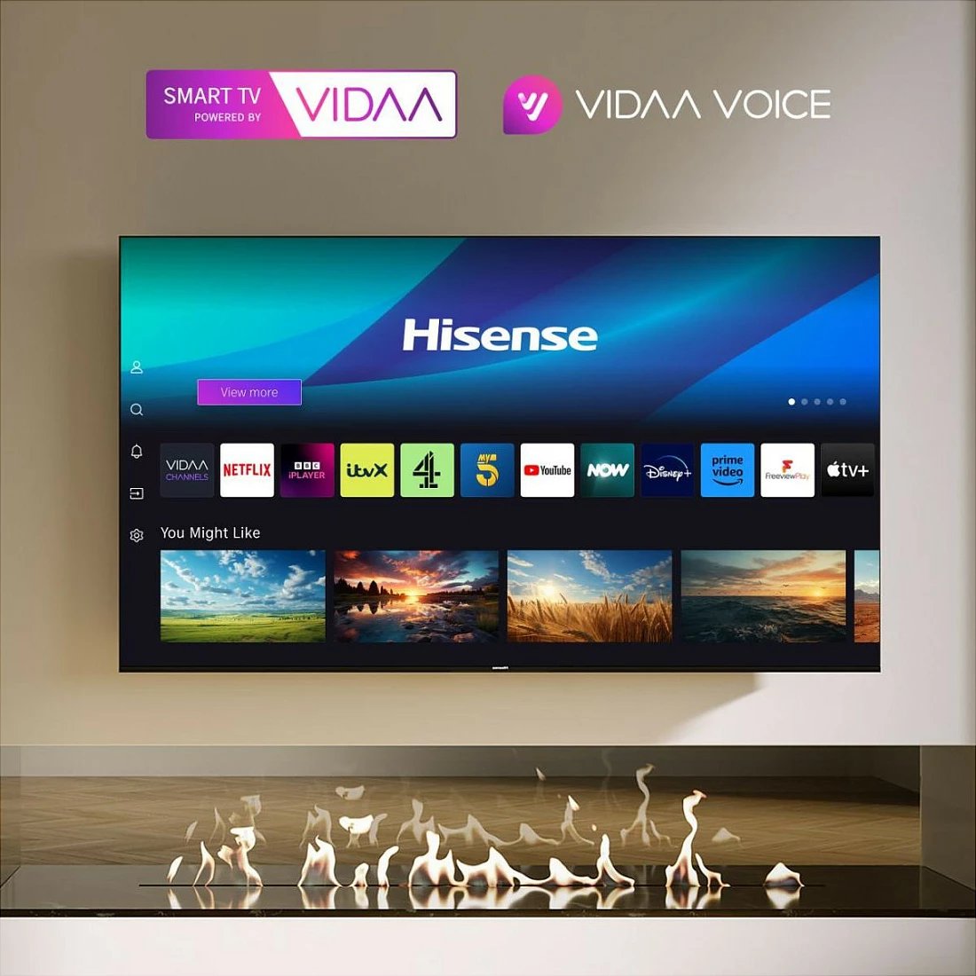 Televizor Hisense 50A6N, UHD 4K, Smart TV, Wi-Fi, i zi