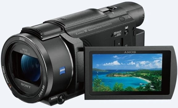 Kamera Sony FDR-AX53 4K, e zezë