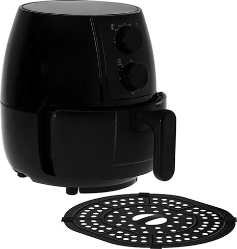 Fritezë me ajër, Adler AD 6312, 2.5 L, 1600W, 80-200°C, kohëmatës 60 min, e zezë
