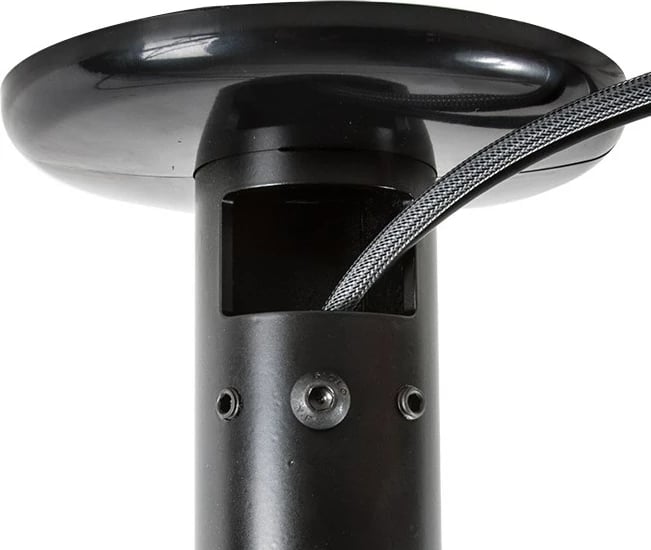 Mbajtëse tavani/dyshemeje B TECH BT7822/B për tuba Ø50mm, çelik, e zezë