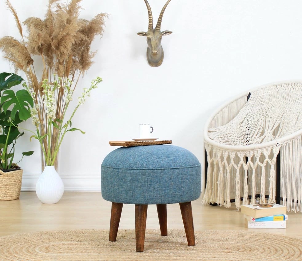 Puf Atelier del Sofa, Deff, ngjyrë e kaltër