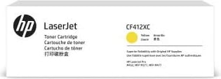 Toner HP 410X CF412XC kapacitet i lartë 5000 faqe, i verdhë, 1 copë