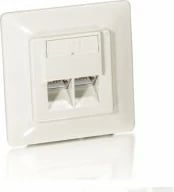 Panel modular rrjeti Equip Cat.5e, 2 porta RJ-45, i bardhë, 80mm