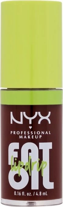 Vaj për buzë NYX Professional Makeup Fat Oil Lip Drip 07 Scrollin për femra, brown, 4.8ml